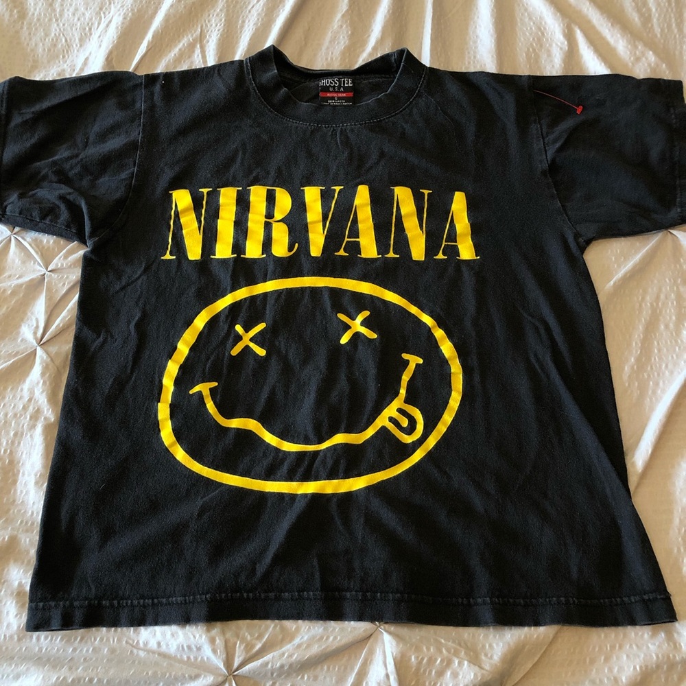 Vintage Nirvana Logo Tee (Women’s)